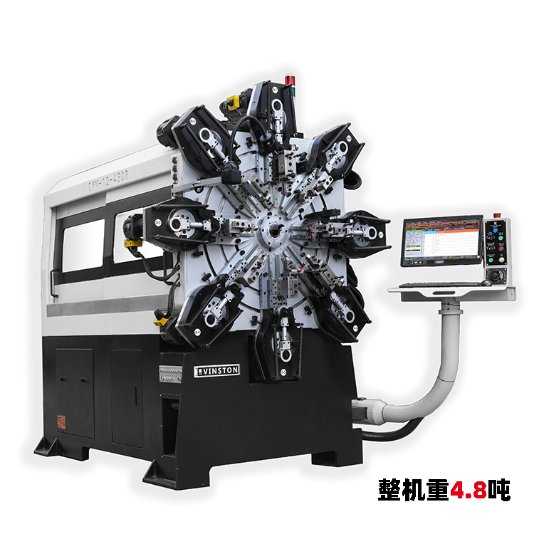 新款CMM-12-430R 轉(zhuǎn)線機無凸輪12軸電腦多功能彈簧機